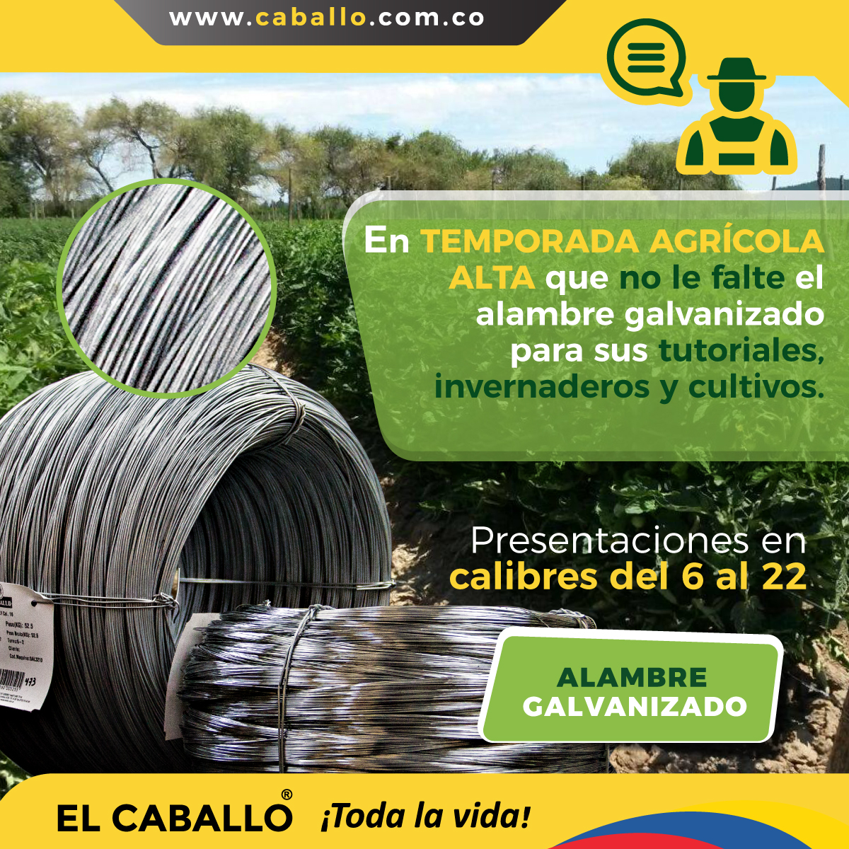 Alambre galvanizado