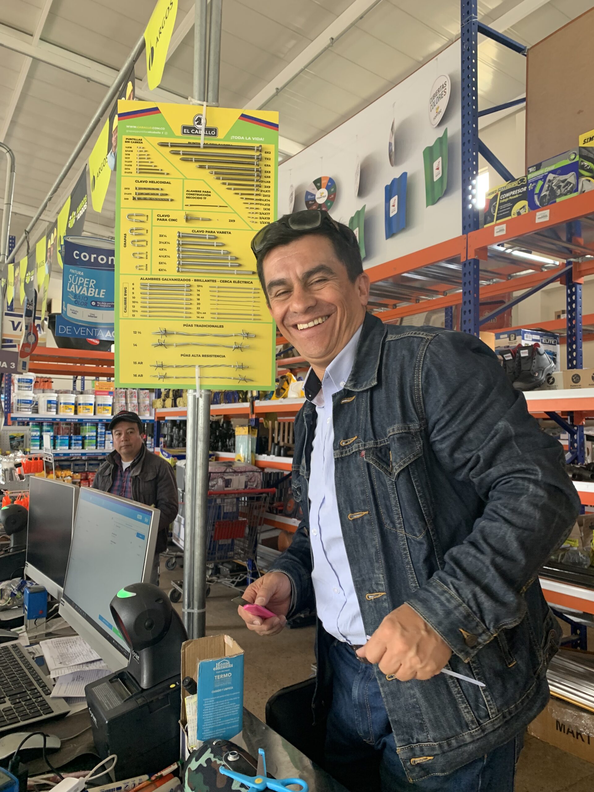 happy men work